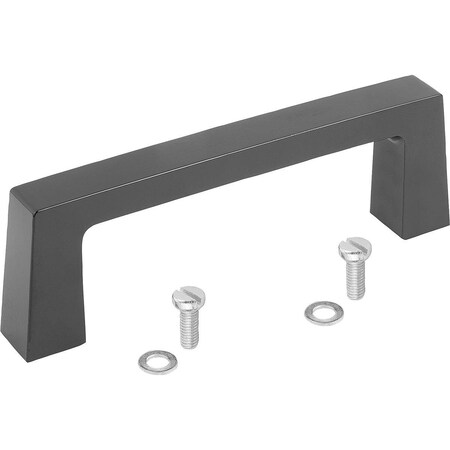Kipp Pull Handle L=130 Thermoset, Black, A=110, D=M05 K1074.11005